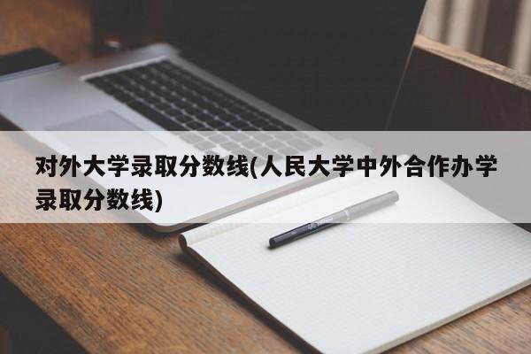 对外大学录取分数线(人民大学中外合作办学录取分数线)